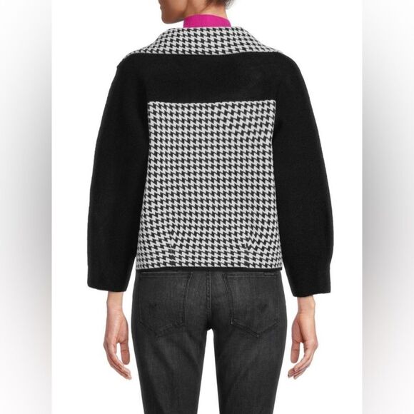 M MAGASCHONI Double Breasted Notch Lapel Cropped Jacket - Picture 2 of 13